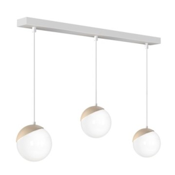 Lampa wisząca SFERA WOOD 3xE14