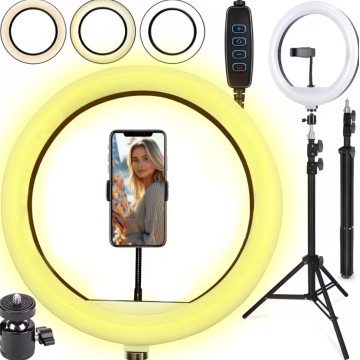 Lampa Pierścieniowa 14` na...