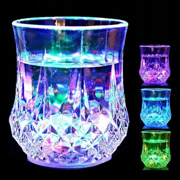 Kubek Szklanka RGB na baterie