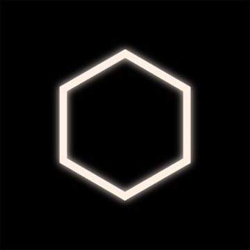 Zestaw biały Lamp HEXAGON 1...