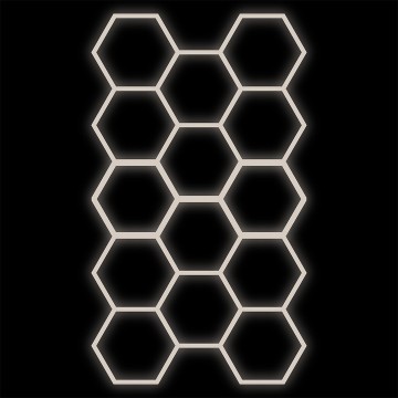 Zestaw czarny Lamp HEXAGON...